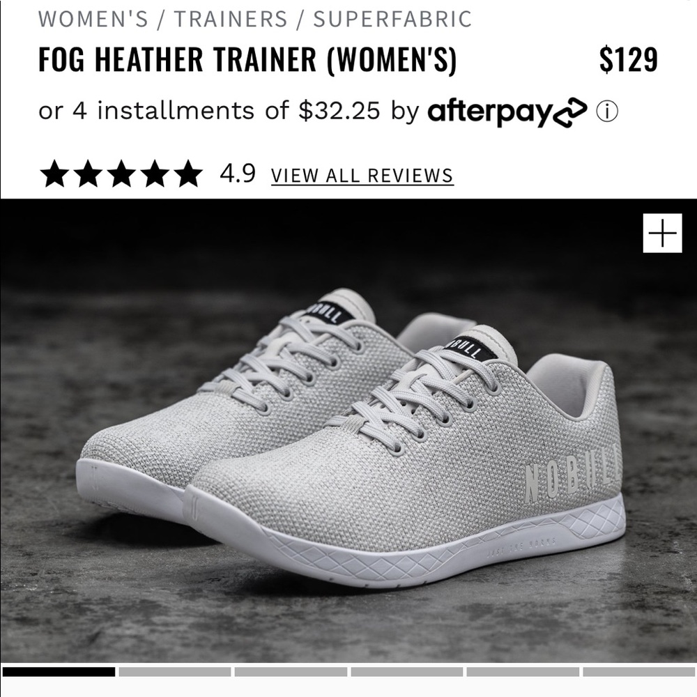 Fog Heather NoBull Trainers